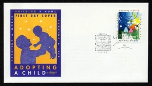 USA, SCOTT # 3398, ARTMASTER FDC COVER 2000 ADOPTING A CHILD, ADOPTION AWARENESS - Picture 1 of 2