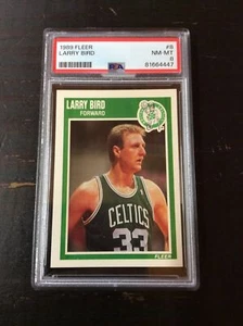 1989 Fleer Larry Bird Karte #8 NM-MT 8 - Bild 1 von 2