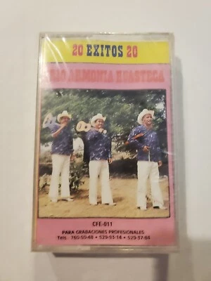 Trio Armonia Huasteca 20 Exitos Cassette Nuevo Sellado Rare Para Grabaciones - Image 1 of 3