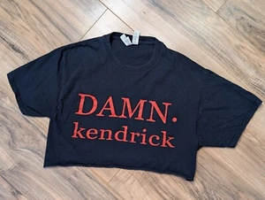 Camisa Kendrick Lamar DAMN Championship Tour 2018 Doble Cara MEDIANA Rap Hip - Imagen 1 de 4