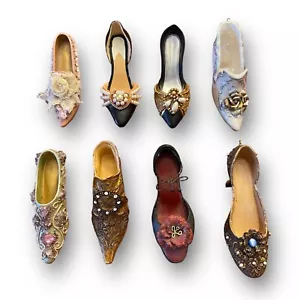 Miniature Shoe Holiday Ornament Collection - Picture 1 of 10