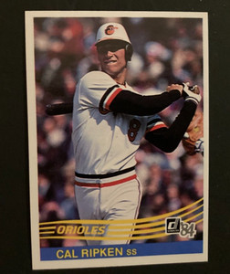 1984 Donruss #106 Cal Ripken Jr. Orioles NM/MT