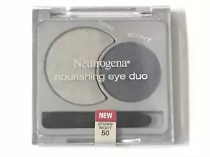 Neutrogena Nourishing Eye Duo Eyeshadow, #50 Starry Night, Net Wt. 0.14 oz - Picture 1 of 2