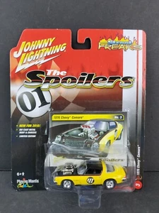 Johnny Lightning Spoilers 1976 Chevrolet Camaro Yellow #41 Street Freaks 1/64 - Picture 1 of 9
