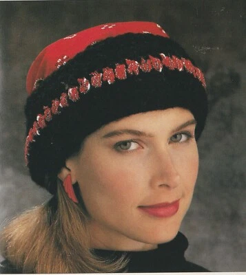Bandana Headband - One Size Fits All - Bulky Yarn - Crochet Pattern ONLY - Image 1 of 2
