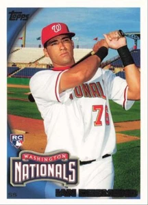 2010 Topps Baseball Rookie Card Ian Desmond Washington Nationals #196 - Picture 1 of 2