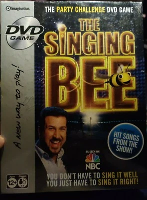2007 The Singing Bee DVD Video Game Sealed Family or Party Night NEW SEALED - Image 1 of 3