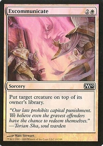 MTG - M10 - Excommunicate - 2X - Foil - NM - Picture 1 of 1