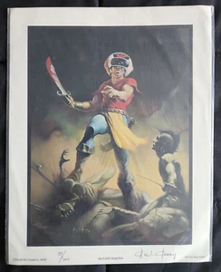 Ken Kelly 1976 Signed & Numbered 14"x11" Print - Mutant Hunter - #73/100 - Picture 1 of 2