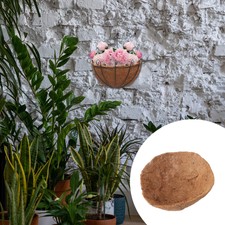 2 Pcs Half Shape Durable Flower Pot Mat Plant Rasing Mat for Green Iris