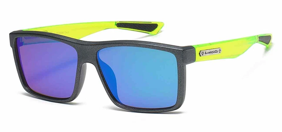 Gafas de sol Biohazard estilo único con sien rojo diseño cuadrado 8bz66280(2) Foto 1 de 1