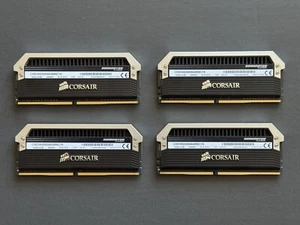Corsair Dominator Platinum Series 16Gb (4 x 4Gb) DDR4 SDRAM 2666 MHz C16 Memory - Picture 1 of 5