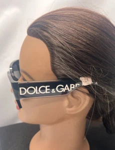 Dolce & Gabbana DG6184 Men's Black LOGO Sunglasses, NO CASE - Picture 1 of 6
