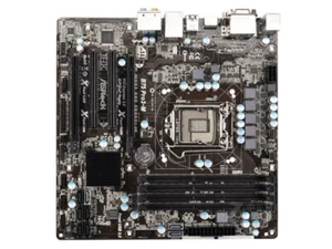 For ASROCK B75 PRO3-M motherboard B75 LGA1155 DDR3 DVI+VGA+HDMI M-ATX Tested OK - Picture 1 of 1