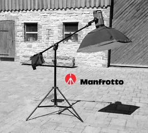 Manfrotto 420B Galgenstativ mit Sandsack Gegengewicht - Bild 1 von 6