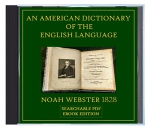 Webster's 1828 American Dictionary of the English Language, Searchable Data Disc - Picture 1 of 7