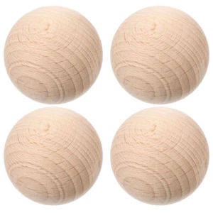 4 PIEZAS Bolas de Madera Pelotas Rodantes de Hierba Deportes Botas de Petanca Suministros de Juego EE. UU. - Imagen 1 de 12
