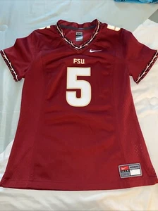 Nike Team Florida State Seminoles #5 FSU Football Jersey - Women's Medium - Picture 1 of 8