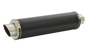 Kawasaki ZX6R Exhaust SP Engineering Satin Black Round Moto GP XL 2003-2004 - Picture 1 of 9