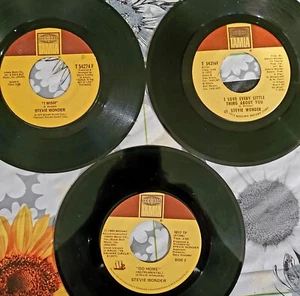 "Northern Soul R&B" "Stevie Wonder" "3 - 45's" "Rare 45 Lot" - Picture 1 of 2