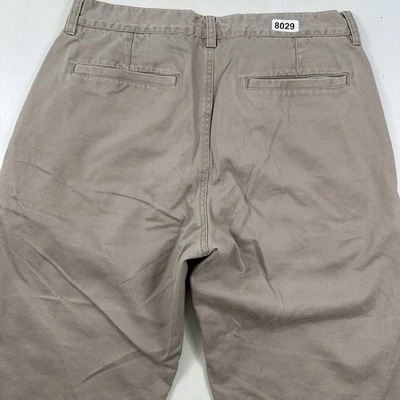 VTG Gap Chino Pants Men Actual 32x27 100% Cotton Y2K Relaxed Kit Beige Khaki - Image 1 of 4