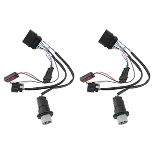 2* Headlight Conversion Wiring Harness Kit For Dodge Ram 1500 2500 3500 2013-18 - Picture 1 of 12