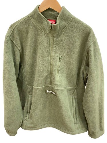 Giacca in pile Supreme L KHK tinta unita