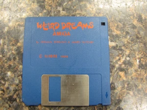 Seltenes 1989 Weird Dreams Videospiel Amiga von MicroPlay 3,5" Disk - Vintage - ML14 - Bild 1 von 1