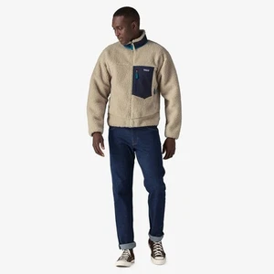 Patagonia Class Retro X Jacket | Men’s Size M | Dark Natural & Blue - Picture 1 of 4