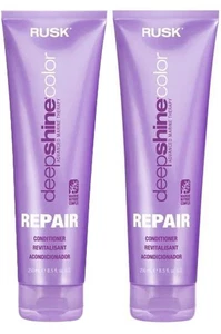2 Pack Rusk Deep Shine Color Repair Conditioner 8.5 OZ - Picture 1 of 1