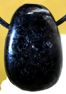 NUUMIT    Trommelstein   gebohrt    EDELSTEIN    ANHÄNGER    Nr.14 - Bild 1 von 2