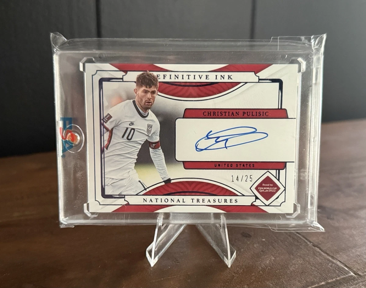 2022 Panini National Treasures Road to FIFA World Cup Soccer