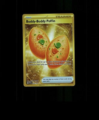 HOLO Buddy-Buddy Poffin Card Buddy-Buddy Poffin Pokemon READ DESCRIPTION BELOWp2 - Image 1 of 2