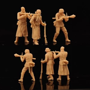 3D Printing 1/72 World War II Machine gun 3 Person Model Unpainted - Picture 1 of 1