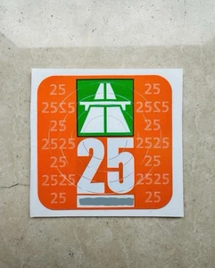 Autobahn Vignette Schweiz 2025, Gültig Bis 31.01.2026 - Bild 1 von 1