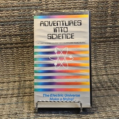 Adventures Into Science VHS 1989 MBI Early Advantage Konrad The Robot  - Image 1 of 4