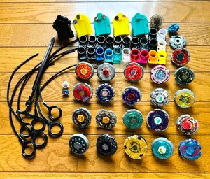 Metal Fight Beyblade Set of 20 Lot Bulk Sale TAKARA TOMY old - Picture 1 of 9