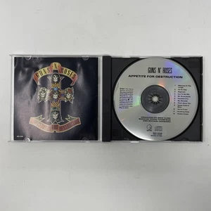 GUNS N ROSES Appetite For Destruction (CD, 1987) Reversed Cover, Clean Disc - Picture 1 of 5