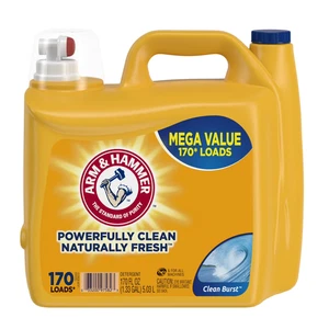 ARM & HAMMER Flüssigwaschmittel Seife, Clean Burst Fresh, 170 Oz, 170 Ladungen - Bild 1 von 8
