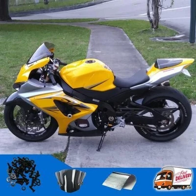 Kit de carenado amarillo molde de inyección FSMAB apto para GSXR 1000 o007 2007-2008 Foto 1 de 4