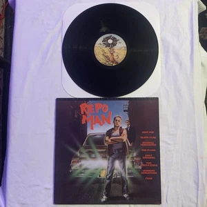 REPO MAN Soundtrack VINYL LP SAR-39019 1984 NM- / NM- PUNK IGGY POP BLACK FLAG - Picture 1 of 5