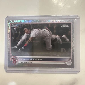 2022 Topps Chrome Logofractor Jarren Duran RC Image Variation SP #4 Red Sox - Picture 1 of 2