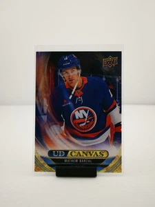 2024-25 UD Extended Canvas C323 Mathew Barzal – New York Islanders - Picture 1 of 2