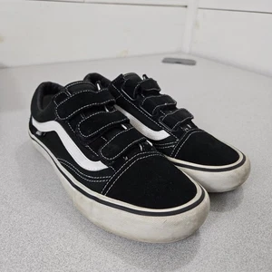 VANS PRO Old Skool Correa Baja Gamuza UltraCush 721454 Hombres Talla 7.5 Negro Blanco - Imagen 1 de 14