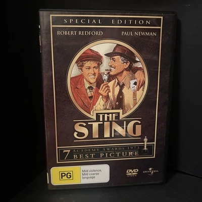 The Sting DVD 1973 Special Edn Stars Paul Newman & Robert Redford GC R245 - Image 1 of 3