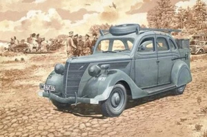 Roden 818 - 1:3 5 Ford V8-G81A Furgone Radio - Nuovo - Foto 1 di 1