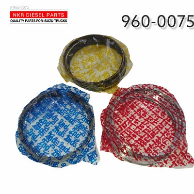 Anillo de pistón para Isuzu FVR FXR FSR 6HK1 7,1 L (Juego 6) Foto 1 de 2