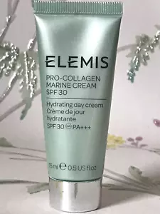 Elemis Pro-Collagen Marine Cream SPF 30 15ml Anti Wrinkle Day Cream RRP £37.00 - Picture 1 of 6