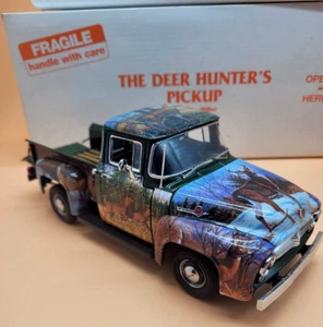 THE DEER HUNTER'S PICKUP BY BRUCE MILLER 1956 FORD TRUCK DANBURY MINT - Picture 1 of 10