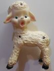 VINTAGE RUBBER TOY SQUEEZE SQUEAK LEDRA LEDRAPLASTIC MADE ITALY 60s large sheep